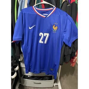 Size XL-FRANCE 2024 2026 HOME #27 GALINDO SOCCER JERSEY NIKE